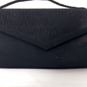 Black 1990 vintage handbag evening